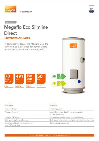 Megaflo Eco Slimline Direct Specification Guide