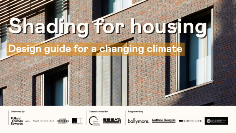 Shading for Housing - Design Guide for a Changing Climate