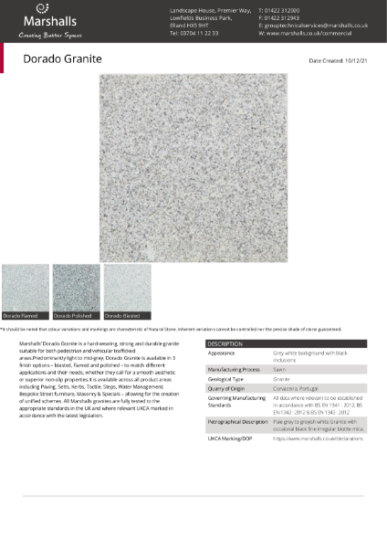 Dorado Granite