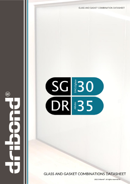 Dribond SG30 & DR35 Gasket And Glass Combination Datasheet