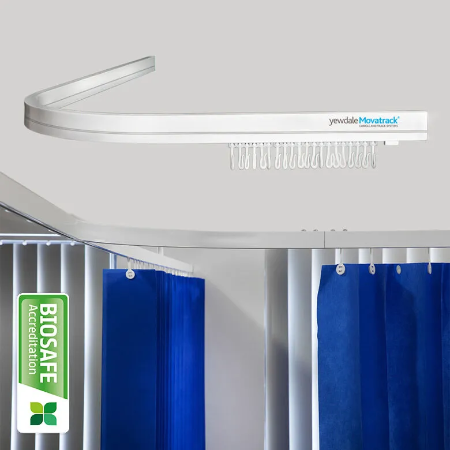 Yewdale Movatrack® 100 cubicle curtain track - Curtain track