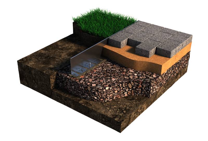 Kinley Fort L-profile Steel Angle Edging