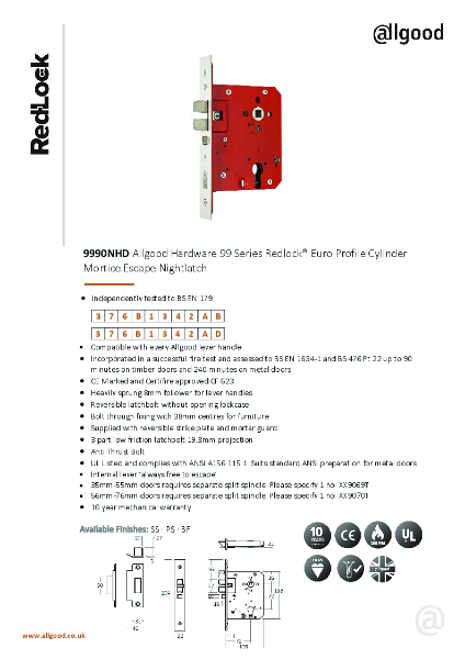9990NHD Datasheet Iss05