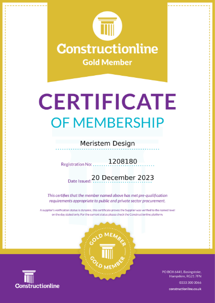 Constructionline Gold Member
