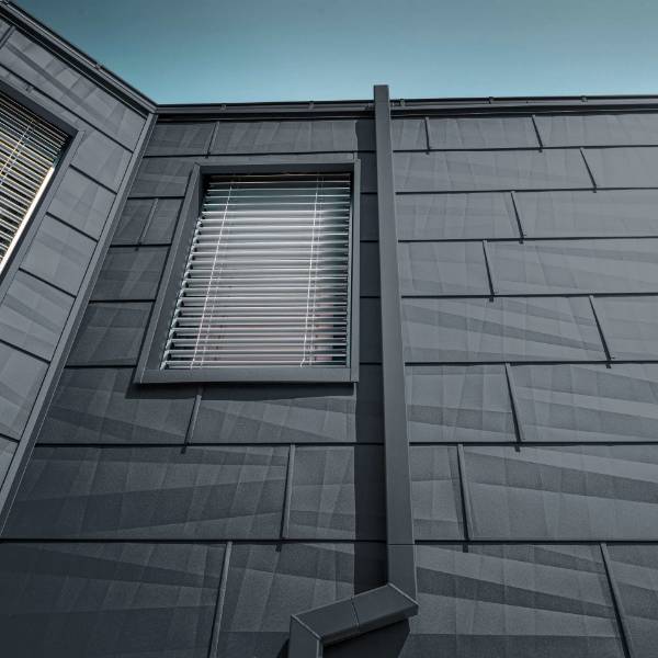 Fully Supported Facades. PREFA FX.12 PANEL - Coil coated facade panel