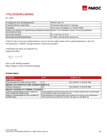 DoP - PAROC Figra 170