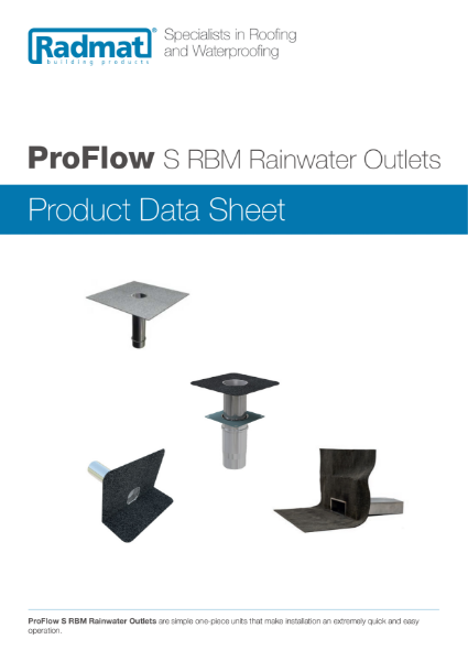 ProFlow S RBM RWO Product Data Sheet