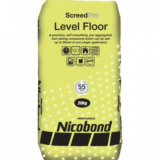 Nicobond ScreedPro Level Floor - Smoothing Compound