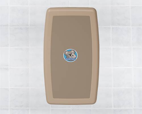 Vertical Surface-Mounted Baby Changing Station KB301
