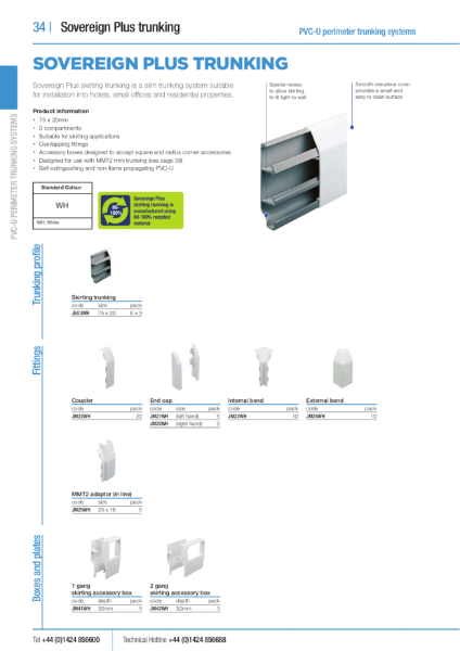 Sovereign Plus Product Data Sheet