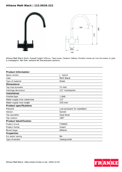 Product Sheet 115.0659.322