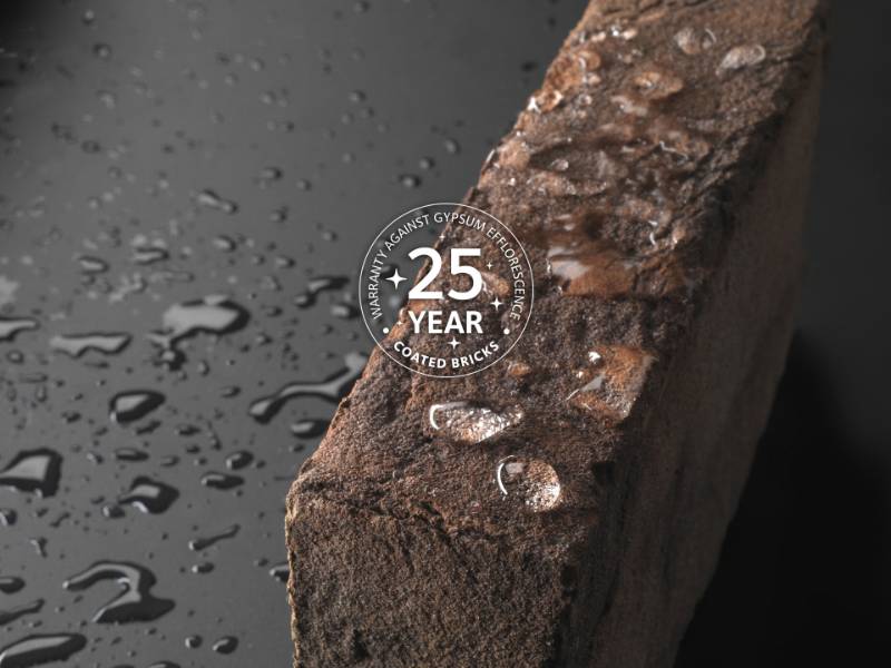Vandersanden introduces 25-year Guarantee Against Gypsum Efflorescence across their range of bricks