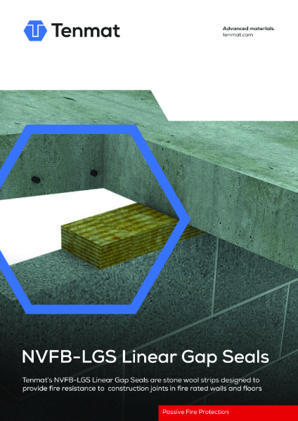 NVFB-LGS - NVFB Linear Gap Seals TDS-13 R2 Datasheet