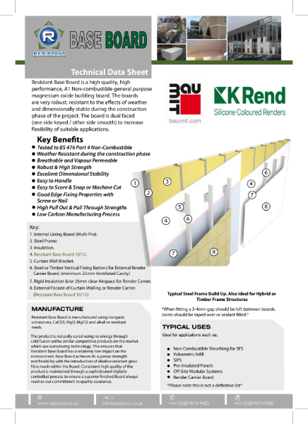 Base Board Technical Data Sheet