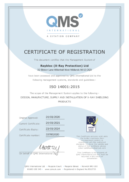 ISO 14001 Environmental Management Systems