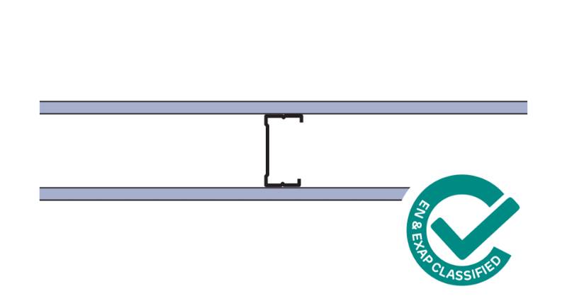 Siniat Single Frame Partition CS70R-12dB