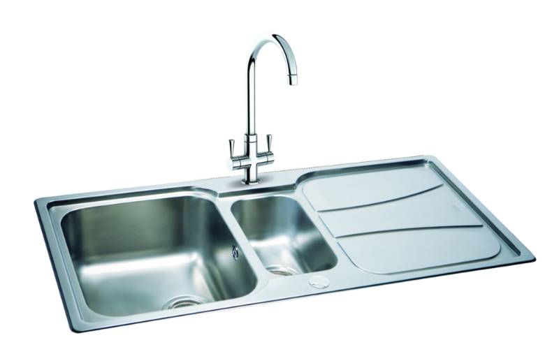 Carron Phoenix Zeta Inset REV Bowl Stainless Steel Sink - Inset Kitchen Sink