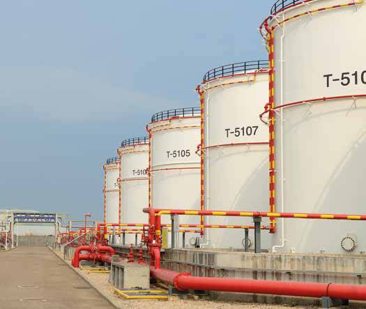 Advanced oil tank corrosion protection for a major US oil company