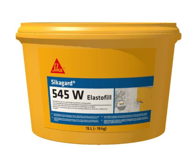 Sikagard®-545 W Elastofill - Crack-Bridging Protective Coating