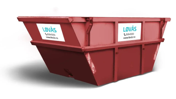 Containerutleie - Åpen Liftcontainer 8m³