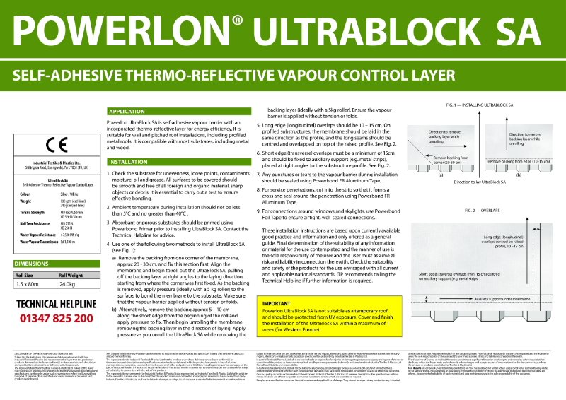 Powerlon® UltraBlock SA Inst R3-1