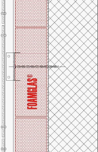 2.1.4 - Facade - Foamglas Insulation with Fixing Positions for Panels