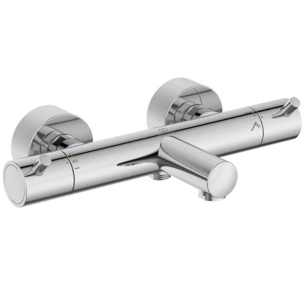 Ideal Standard Ceratherm T125 Exposed Thermostatic Wall Mounted Bath Shower Mixer