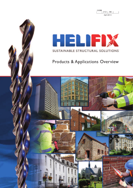 Helifix Products and Applications Overview Brochure