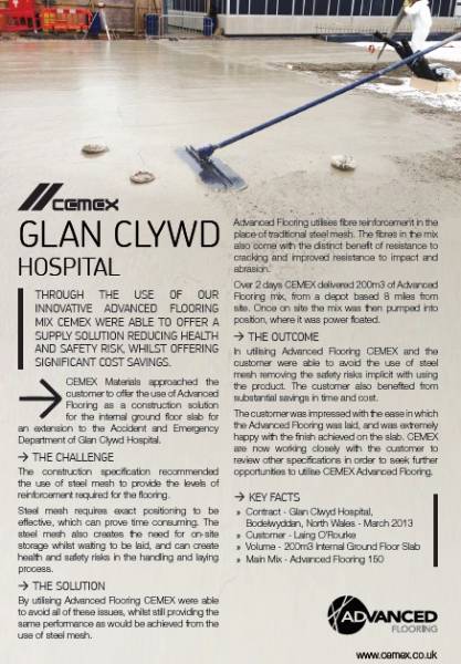 Glan Clywd Hospital - Advanced Flooring
