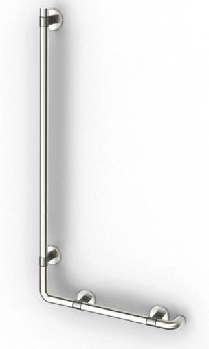 Shower grab bar set, 90° - Shower Grab Bar