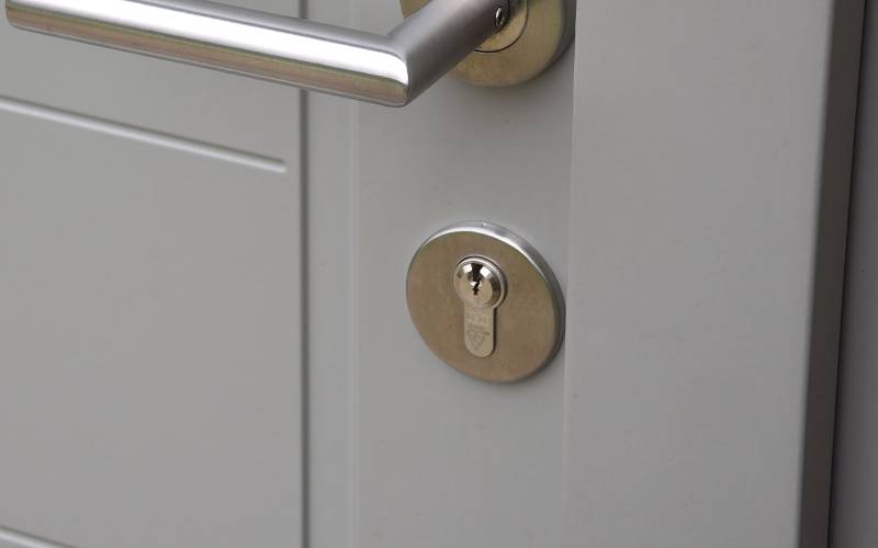 Stainless Steel Slimline Round Escutcheon - BLU™ SE35 | Coastal Group  - Door Hardware 