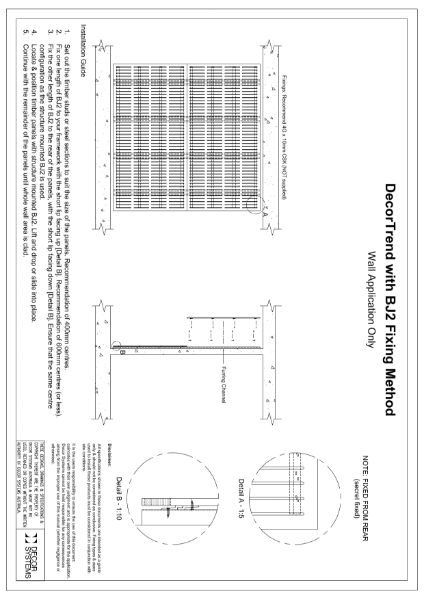 DecorTrend Installation Guidelines