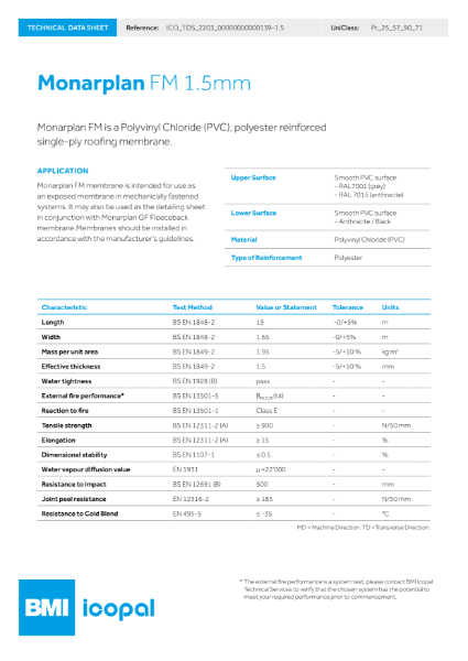 Monarplan FM - 1.5 mm