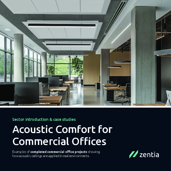 Zentia Commercial Offices Case Studies Brochure BRC 250.1.08.25