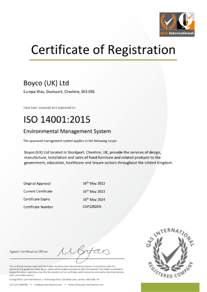 ISO 14001 Environmental Management Systems