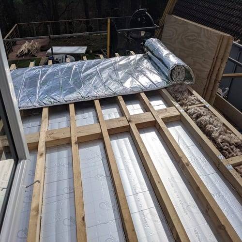 Hybrid Flat Roof Extension