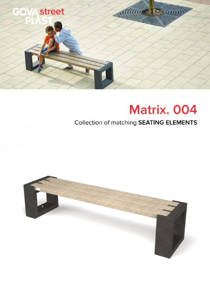 Matrix 04 Straight Bench Data Sheet