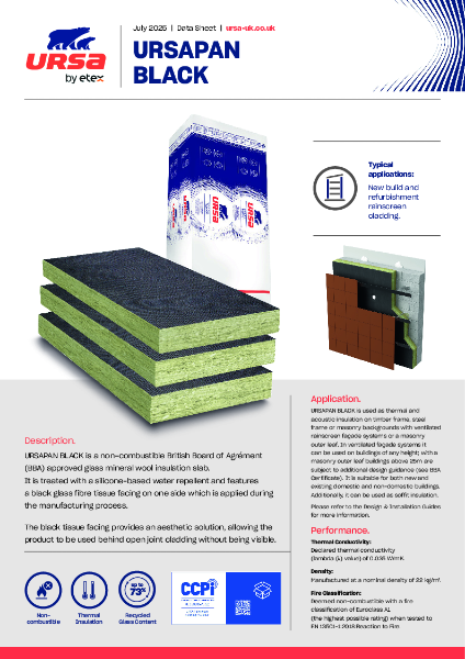 URSAPAN BLACK - Datasheet