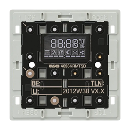 KNX - KNX Room Controller Display Compact Module, 3-gang, F40