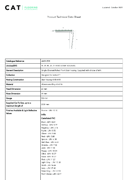 AN51/55R Bronze Technical Datasheet