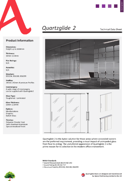 Sliding Door Quartzglide 2