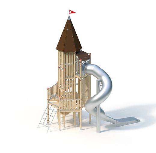 Climbing Tower - Combination 78 - Children's Climbing Tower with Slide