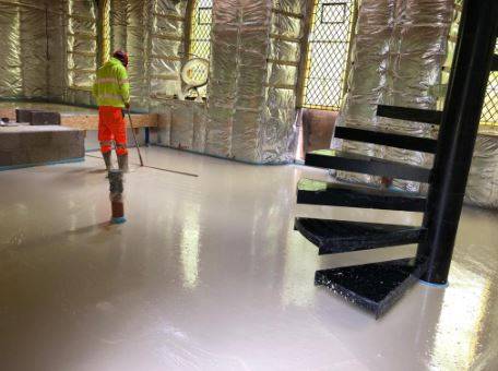 Anhydrite Liquid Screed - Gypsol Rapide - Fast Drying Screed