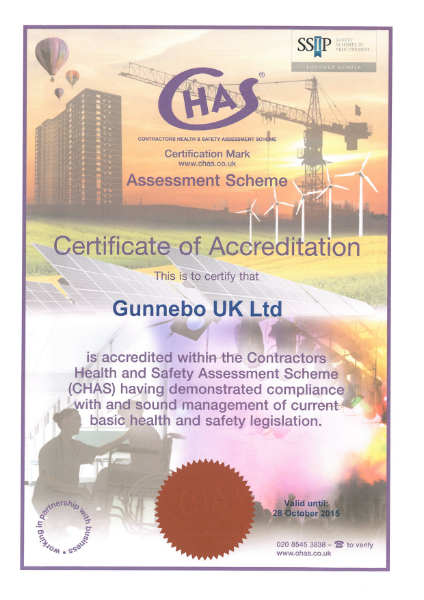 Contractors Health and Safety Certificate