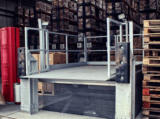 Boosting efficiency with a loading bay lift