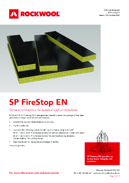 SP FireStop EN Datasheet