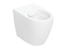 Geberit iCon Floor-Standing WC, Washdown, Back-To-Wall, Shrouded, Rimfree