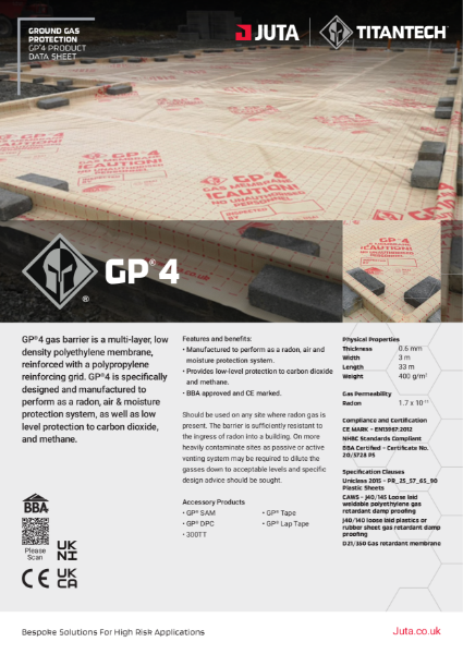 JUTA GP4 DPM - Product Datasheet