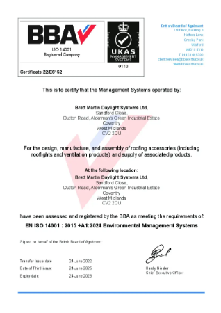Certificate 22/E6152