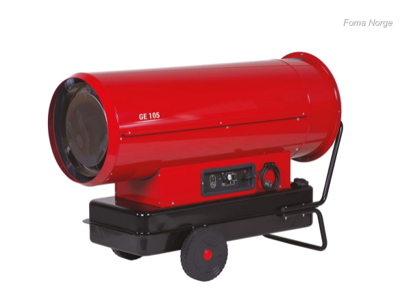 Byggvarmere og Avfuktere - Power Heater GE 105